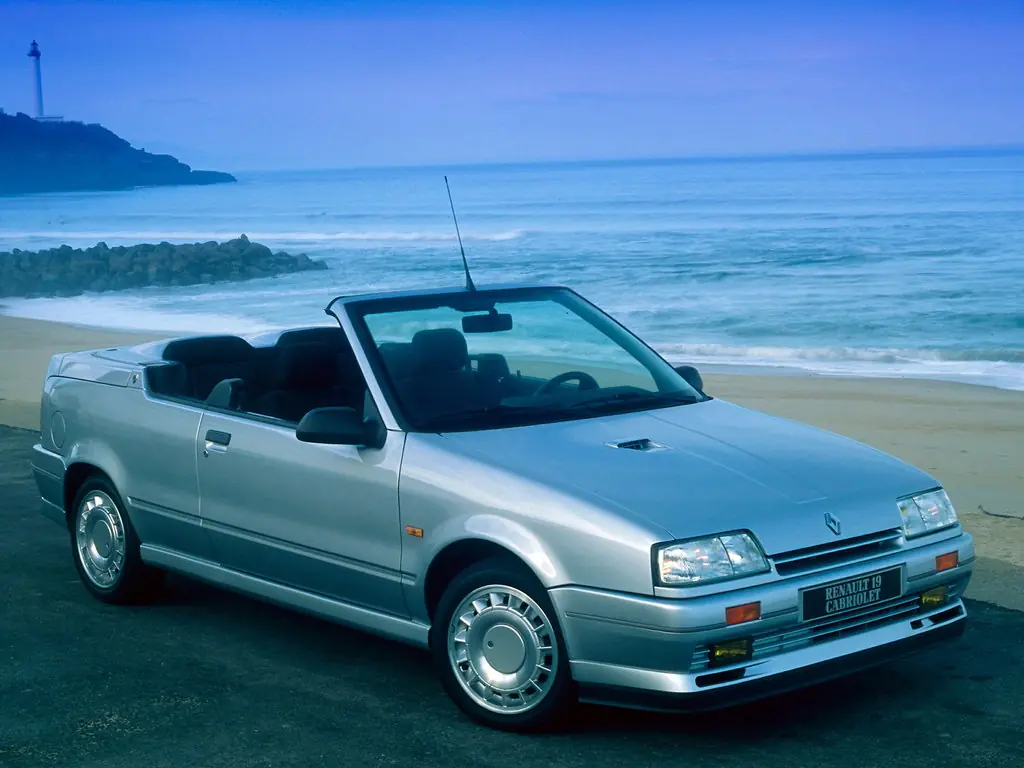 Renault 19 (D53D) 1 поколение, открытый кузов (09.1990 - 03.1992)